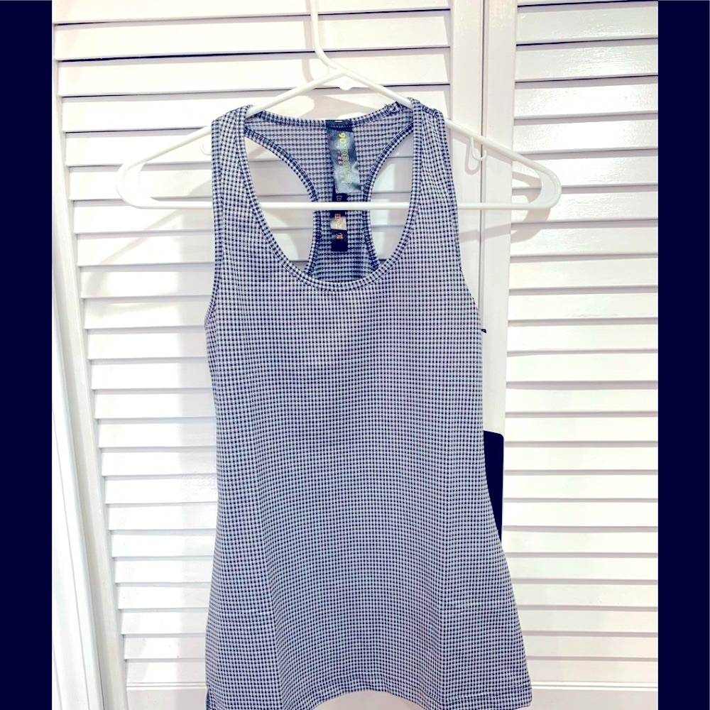 NEW Gingham tank top NWT